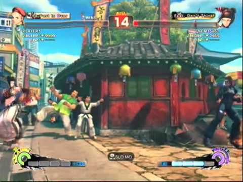 SSF4:Legendkilla(Cammy) vs JxL3G3NDx(Juri) Best Match Ever?