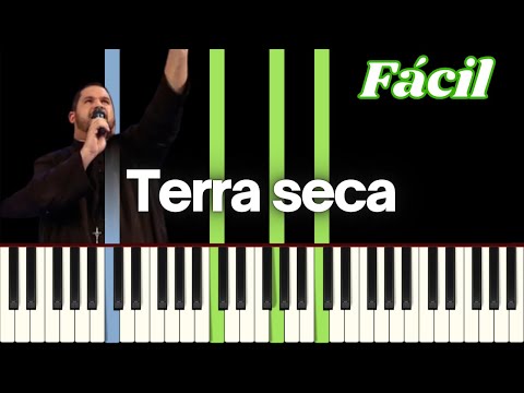 Terra Seca - Fraternidade São João Paulo II | Tutorial Piano / Teclado | Fácil / Iniciante |