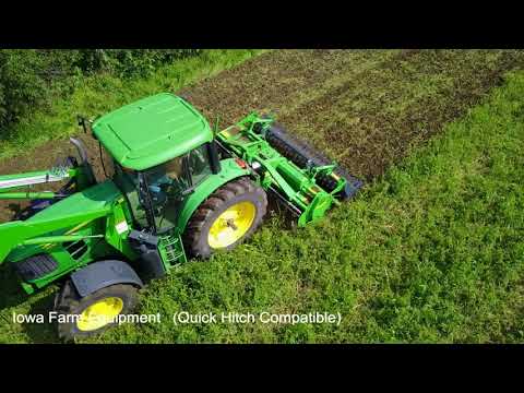 Valentini Rotary Tiller U3000 Tilling Cover Crop