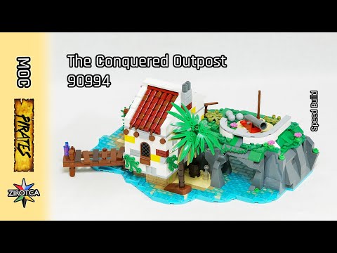🏴‍☠️ Unveiling the Epic Pirate MOC 90994: The Conquered Outpost - Building Adventure! ⚓️ LETBRICKS