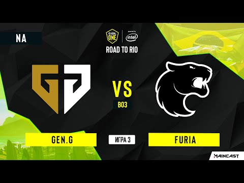 Gen.G vs FURIA [Map 3, Inferno]  | BO3 | ESL One: Road to Rio