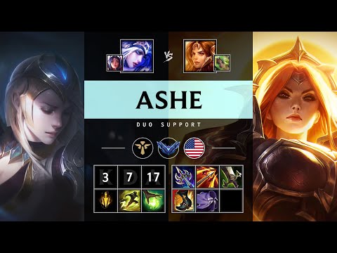 Ashe Support vs Leona - NA Diamond Patch 25.11