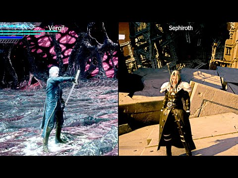 Sephiroth vs vergil | Comparison