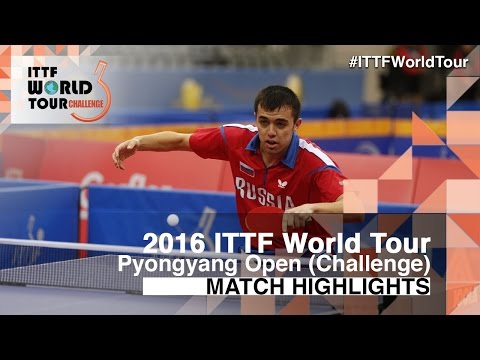 2016 Pyongyang Open Highlights: Sadi Ismailov vs Ham Yu Song (U21-Qual)