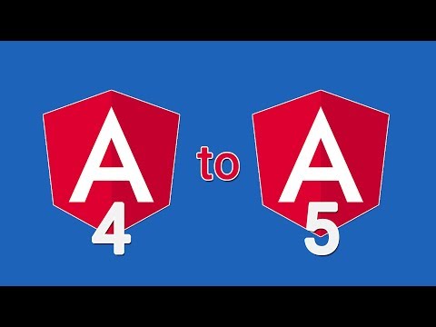 Convert Angular 4 Project To Angular 5