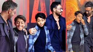 Ajay Devgan's Yug weird behaviour during Shaitaan film Screening made everyone shocked