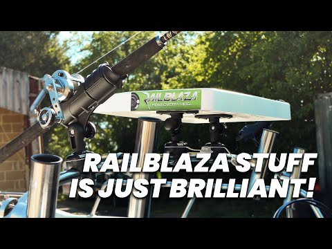 Fitting our new Railblaza Equipment - StarPort Mounts, Rod Holders, Bait Table and Boom Arms