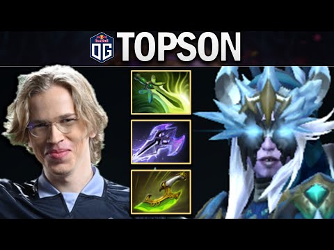 OG.TOPSON DROW RANGER WITH MAGE SLAYER - DOTA 2 7.28 GAMEPLAY