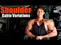 Melatih otot Bahu menggunakan Cable