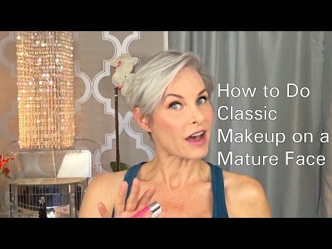 How to Do Classic Makeup on a Mature Face