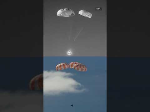 See Artemis II astronauts splash down back on Earth