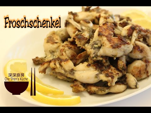 Froschschenkel │ Froschschenkel zubereiten 【Che Shen's Küche】