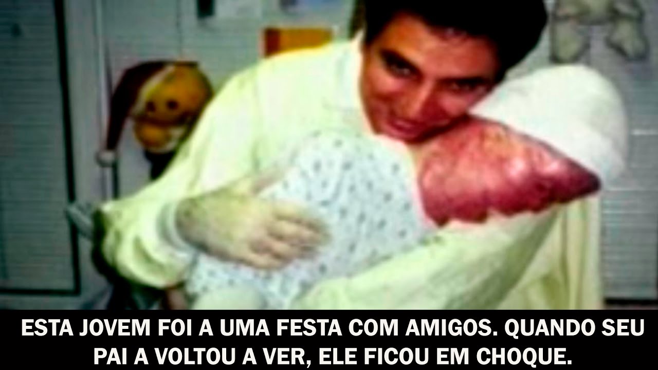 Esta jovem foi a uma festa com amigos. Quando o pai a voltou a ver, ele ficou paralisado