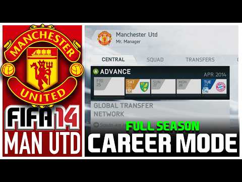 Going Back to 2013 and Fixing Man United Properly! Retro FIFA Career Mode | FULL MOVIE