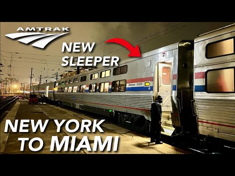 New York to Miami onboard Amtrak's brand new sleeper Viewliner : Silver Meteor review