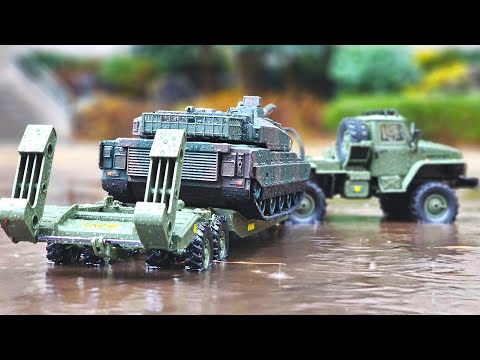 1/16 Scale RC Car WPL B36-3 Ural with Trailer Unboxing & Review