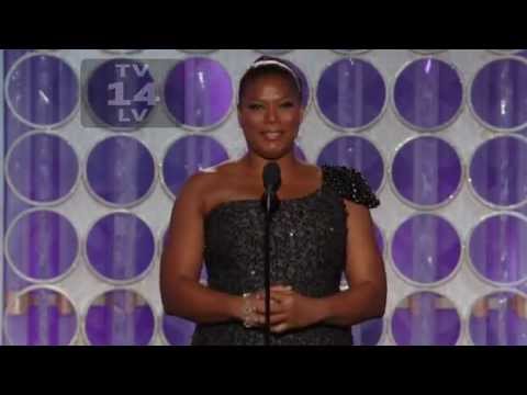 Queen Latifah presents '' The Help '' - Golden Globes 2012 HQ