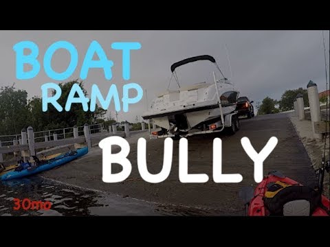 Boat Ramp Bully - Trying to kayak fish pensacola florida