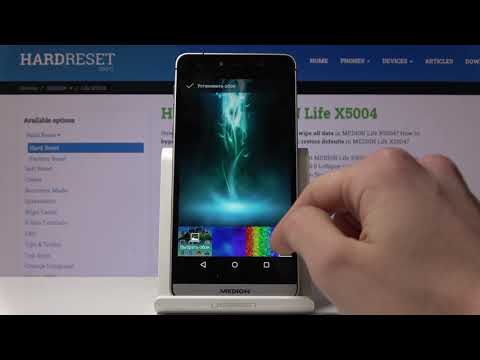 Как сменить картинку Medion Life X5004 Как обновить Экран. Изменить заставку