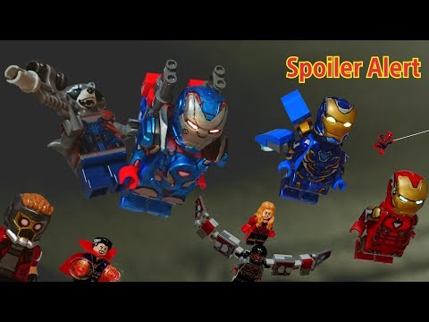 LEGO Avengers Endgame #17 "The Final Battle part.1" / endgame battle scenes