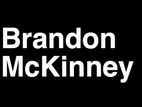 How to Pronounce Brandon McKinney Baltimore Ravens NFL Football Touchdown TD Tackle Hit Yard Run