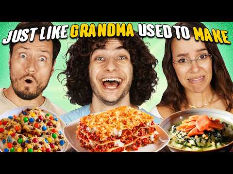 Trying & Rating Our Grandma's Best Recipes!
