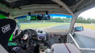Day 1 Last Stint Part 6 White Powder Racing Thompson Speedway 2025 BMW E36 24 hours of Lemons