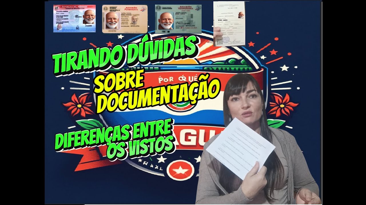 COMO TIRAR O VISTO E A CÉDULA NO PARAGUAI