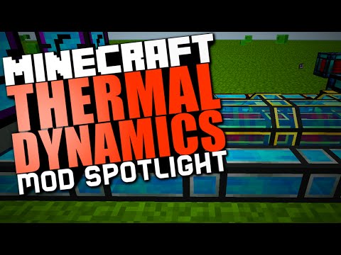 Thermal Dynamics Mod Spotlight "Itemducts, Fluidducts, Fluxducts" (Minecraft 1.7.10)