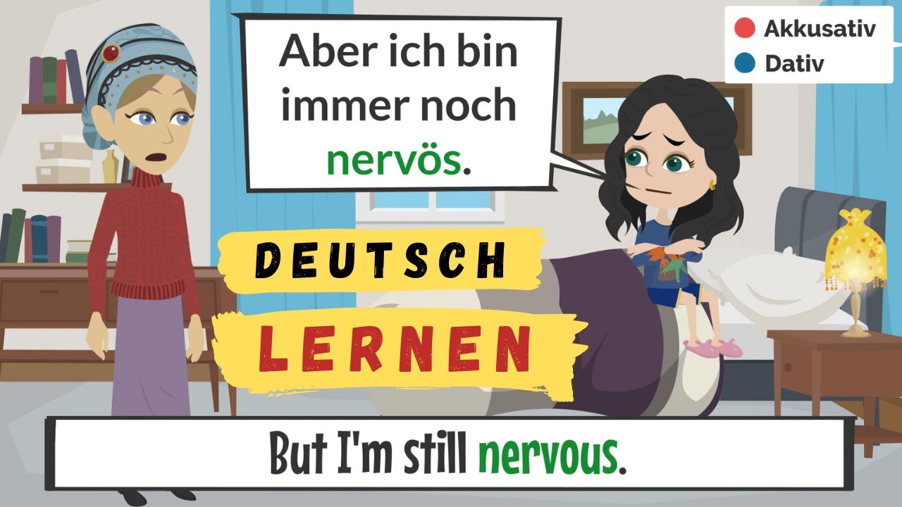 Deutsch lernen | German Dialoges for beginners | Deutsch A2 - Wortschatz und wichtige Sätze