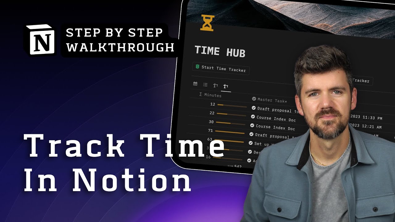 Time Tracking with Notion's New Buttons: A Step-by-Step Guide