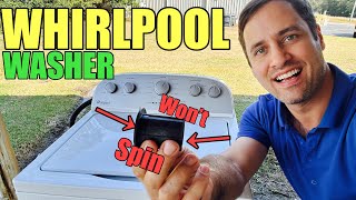Why This Whirlpool Washer Isn’t Spinning | Basket Hub W10528947 & Basket Bushing 52719 | WTW5000DW1