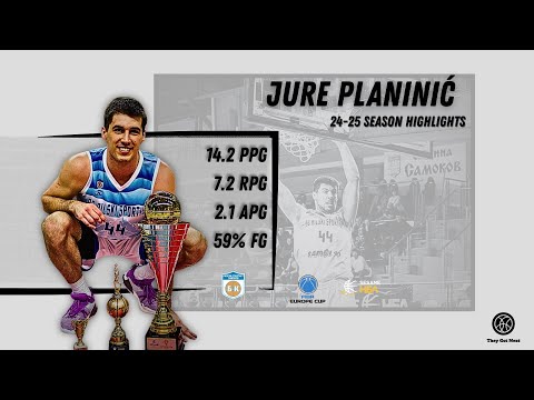 Jure Planinić | 2024-25 Full Season Highlights | Rilski Sportist