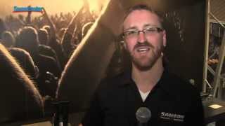 Video thumbnail for Samson Stage 466 Wireless System - Sweetwater at Winter NAMM 2013 by Sweetwater