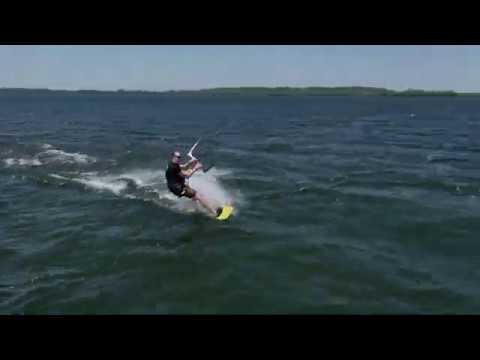 Dan, Kiteboarding At Lake Waconia, Waconia MN. June 16 2020.