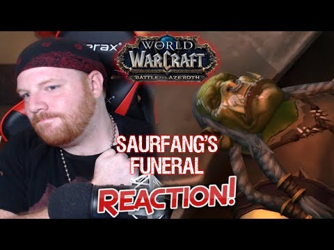 Saurfang's Funeral - Krimson KB Reacts - Battle for Azeroth Reactions
