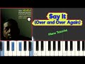 John Coltrane - Say It (Over and Over Again) - Jazz Piano Tutorial (~MIDI in description~)