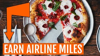 Earn Airline MILES Eating at Restaurants With Rewards Network Airline Dining Programs