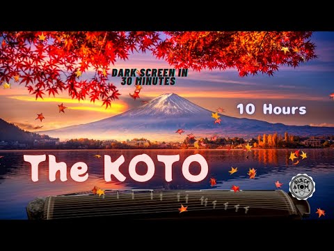 Sounds for Sleeping ⨀ The KOTO ⨀ Meditation and Relaxation Music ⨀ Dark Screen ⨀ 10 Hours