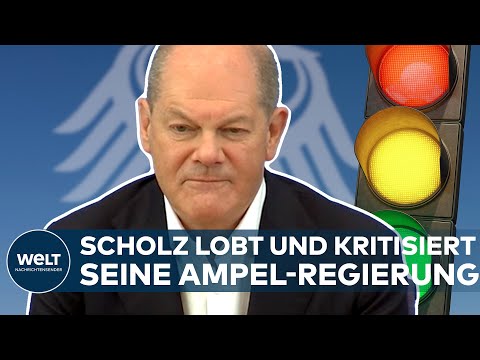 SCHOLZ GIBT SOMMER-PRESSEKONFERENZ: Bundeskanzler kritisiert öffentlich ausgetragene Ampel-Streits