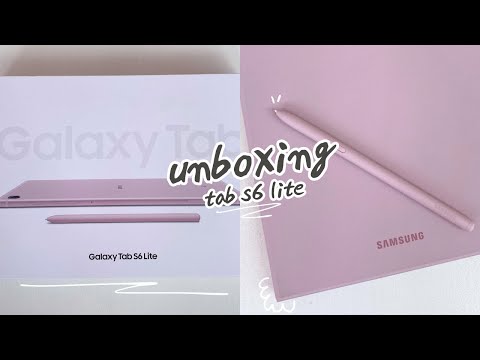 Unboxing: Samsung Tab S6 Lite (2024) | elime's daily