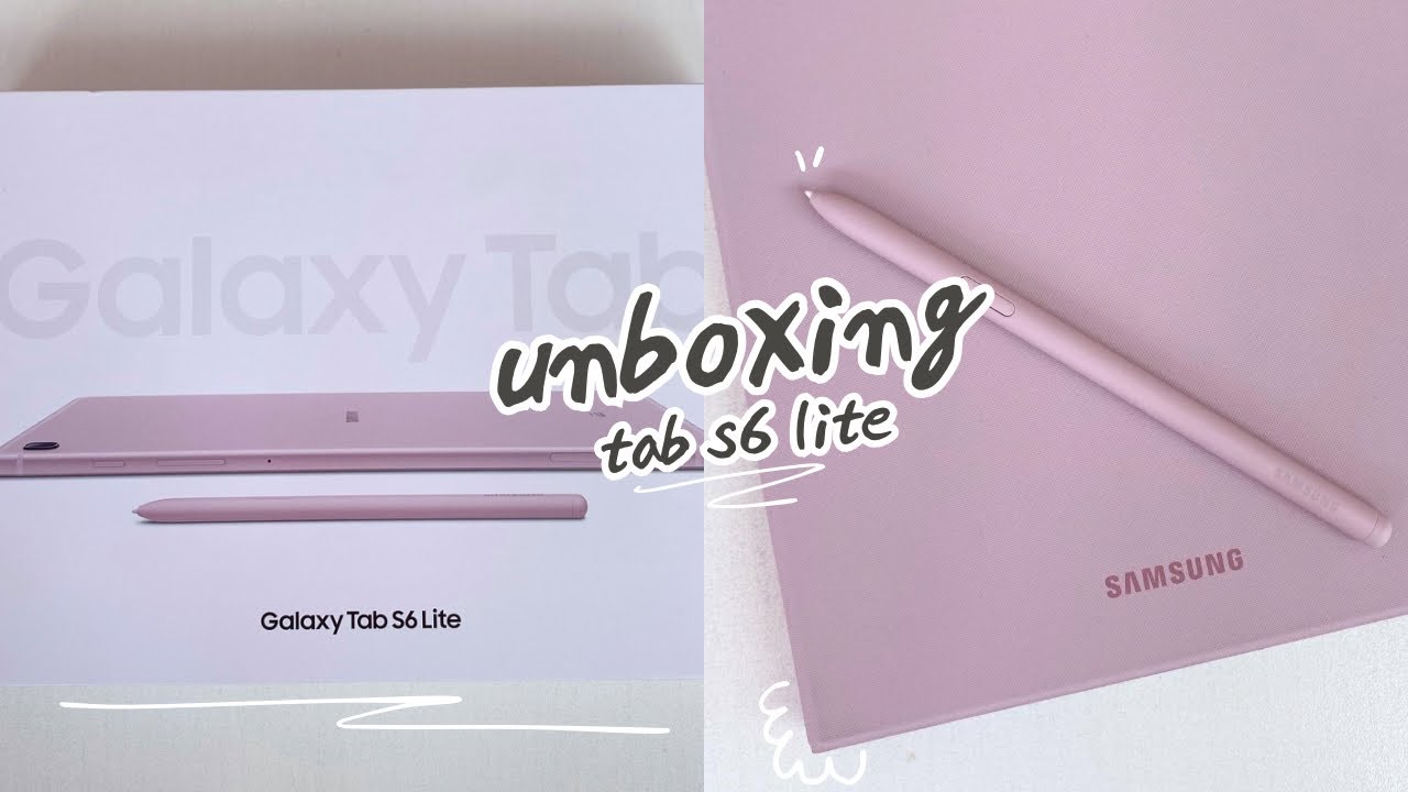 Unboxing: Samsung Tab S6 Lite (2024) | elime's daily