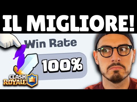 100%... REAZIONE al GIOCATORE più FORTE di SEMPRE di CLASH ROYALE!