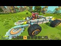 NOOB vs PRO: Tree Harvesting Lumberjack Challenge! (Scrap Mechanic Gameplay)