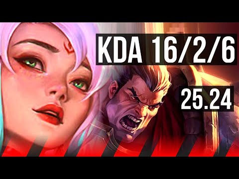 IRELIA vs DARIUS (TOP) | 16/2/6 | KR Master | 25.24