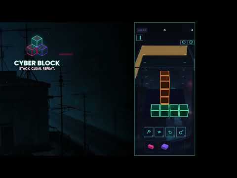 Cyber Block Puzzle: Neon Grid video thumbnail