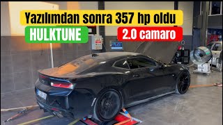 CHEVROLET  CAMARO 2.0 TURBO YAZILIMDAN SONRA 357 HP OLDU
