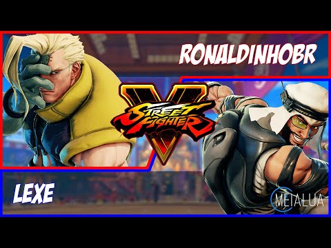 SFV CE - RonaldinhoBR(NASH) VS Lexe(RASHID) 🌘 MeiaLua 🌘