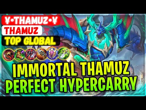 Immortal Demon, Perfect HyperCarry Thamuz [ Top Global Thamuz ] ¥•ThamuZ•¥ - Mobile Legends Build