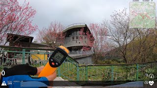 貓空下坡碟盤溫度測試